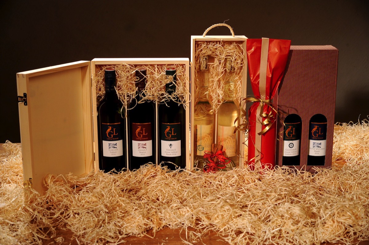 Weingeschenke vom Weinbau Güntschl
